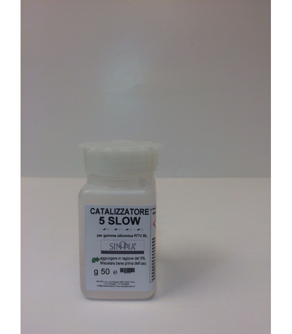CATALIZZATORE 5 SLOW PER RTV BL - conf. 50 g