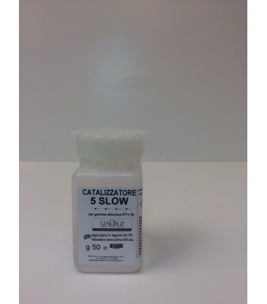 CATALIZZATORE 5 SLOW PER RTV BL - conf. 50 g