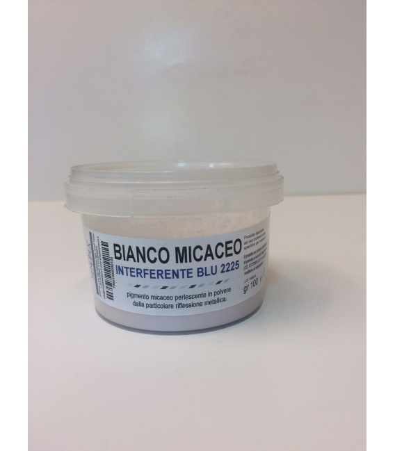 BIANCO MICACEO/INTERFERENTE BLU 2225 - conf. 100 g