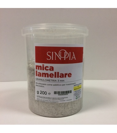 MICA LAMELLARE 0,5-3,5 mm - conf. 200 g