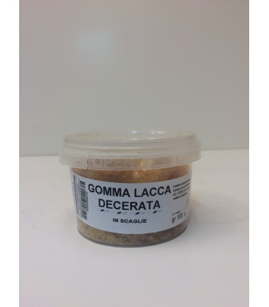 GOMMA LACCA DECERATA SCAGLIE - conf. 100 g