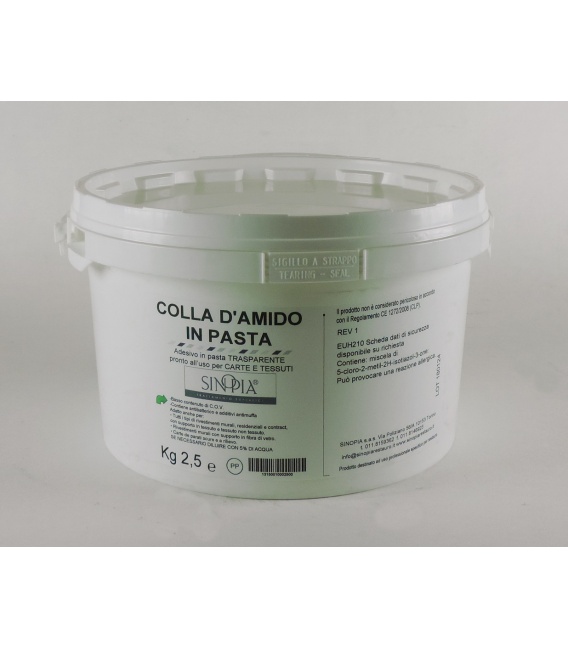 COLLA D'AMIDO IN PASTA - conf. 2,5 Kg
