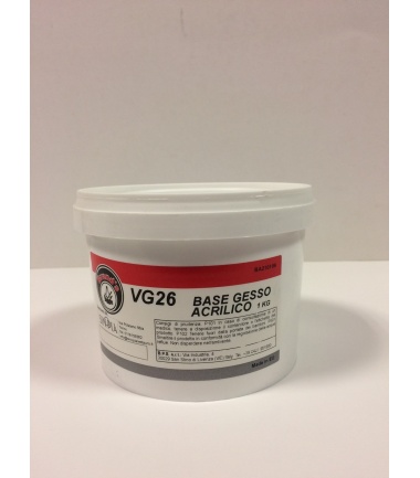 GESSO ACRILICO VG26 - conf. 1 Kg