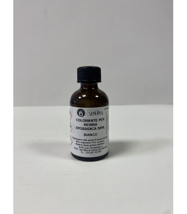 COLORANTE LIQUIDO PER RESINE BIANCO - 30 ml