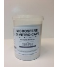 MICROSFERE DI VETRO CAVE BIANCHE 66 micron - conf. 200 g