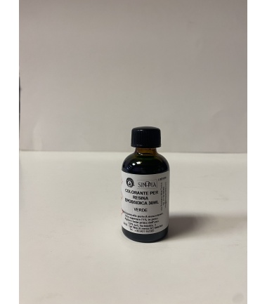 COLORANTE VERDE LIQUIDO PER RESINE - 30 ml