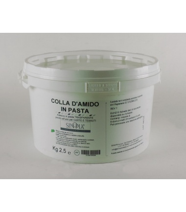 COLLA D'AMIDO IN PASTA - conf. 2,5 Kg