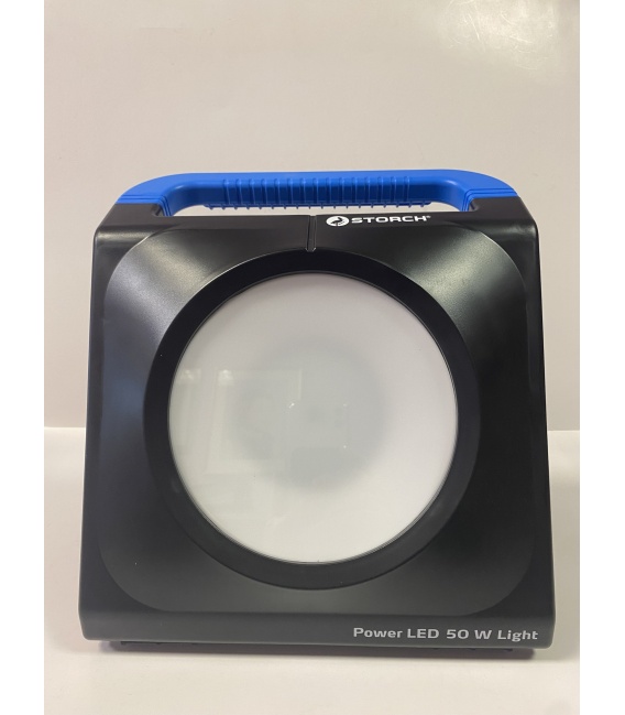 LAMPADA QUADRATA POWER LED 50W BATTERIA