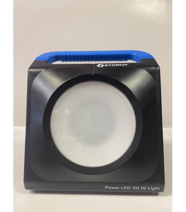LAMPADA QUADRATA POWER LED 50W BATTERIA