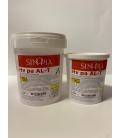 GOMMA SILICONICA RTV PA AL-T (500 g A+500 g B) TRASPARENTE - conf. 1 Kg