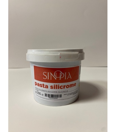 PASTA SILICROME ROSSO PER GOMME SILICONICHE - conf. 300 g