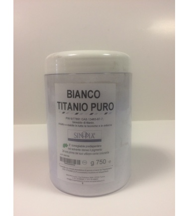 BIANCO TITANIO PURO - conf. 750 g