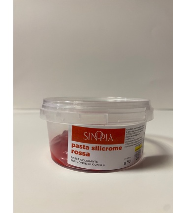 PASTA SILICROME ROSSO PER GOMME SILICONICHE - conf. 50 g