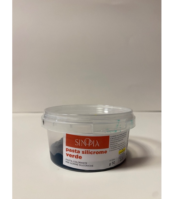 PASTA SILICROME VERDE PER GOMME SILICONICHE - conf. 50 g