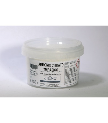 AMMONIO CITRATO TRIBASICO - conf. 150 g