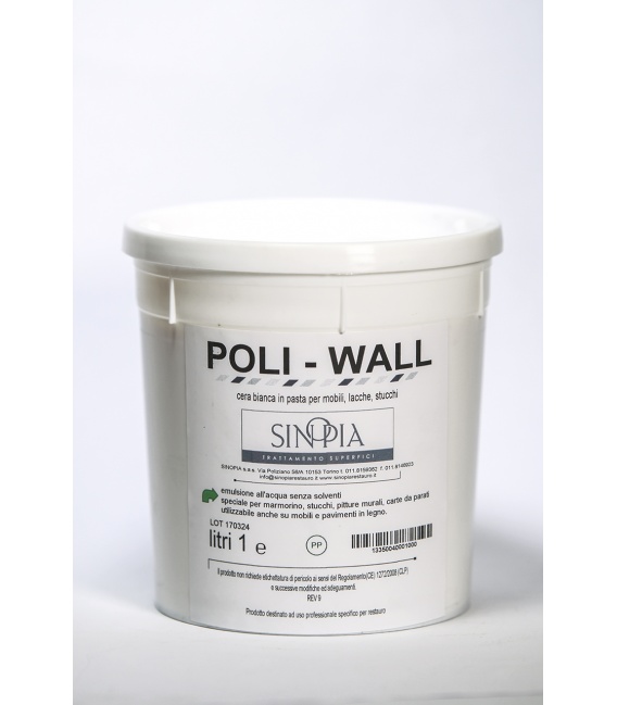 POLIWALL CERA ALL'ACQUA - 1 Litro