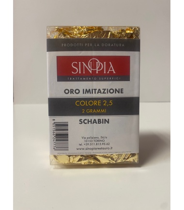 ORO IMITAZIONE col. 2,5 SHABIN - conf. 2 g