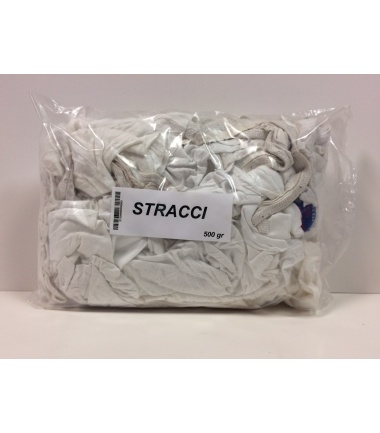 STRACCI BIANCHI COTONE - conf. 500 g