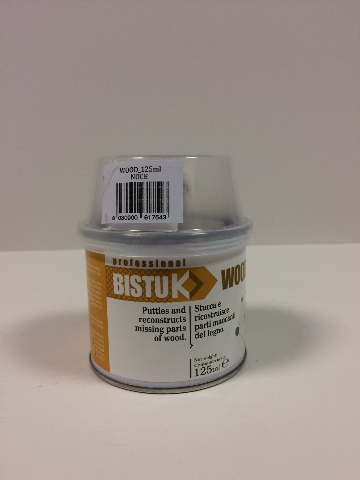 Stucco Bicomponente Per Legno Bistuk - Bianco 125ml Con Catalizzatore - Foto 2