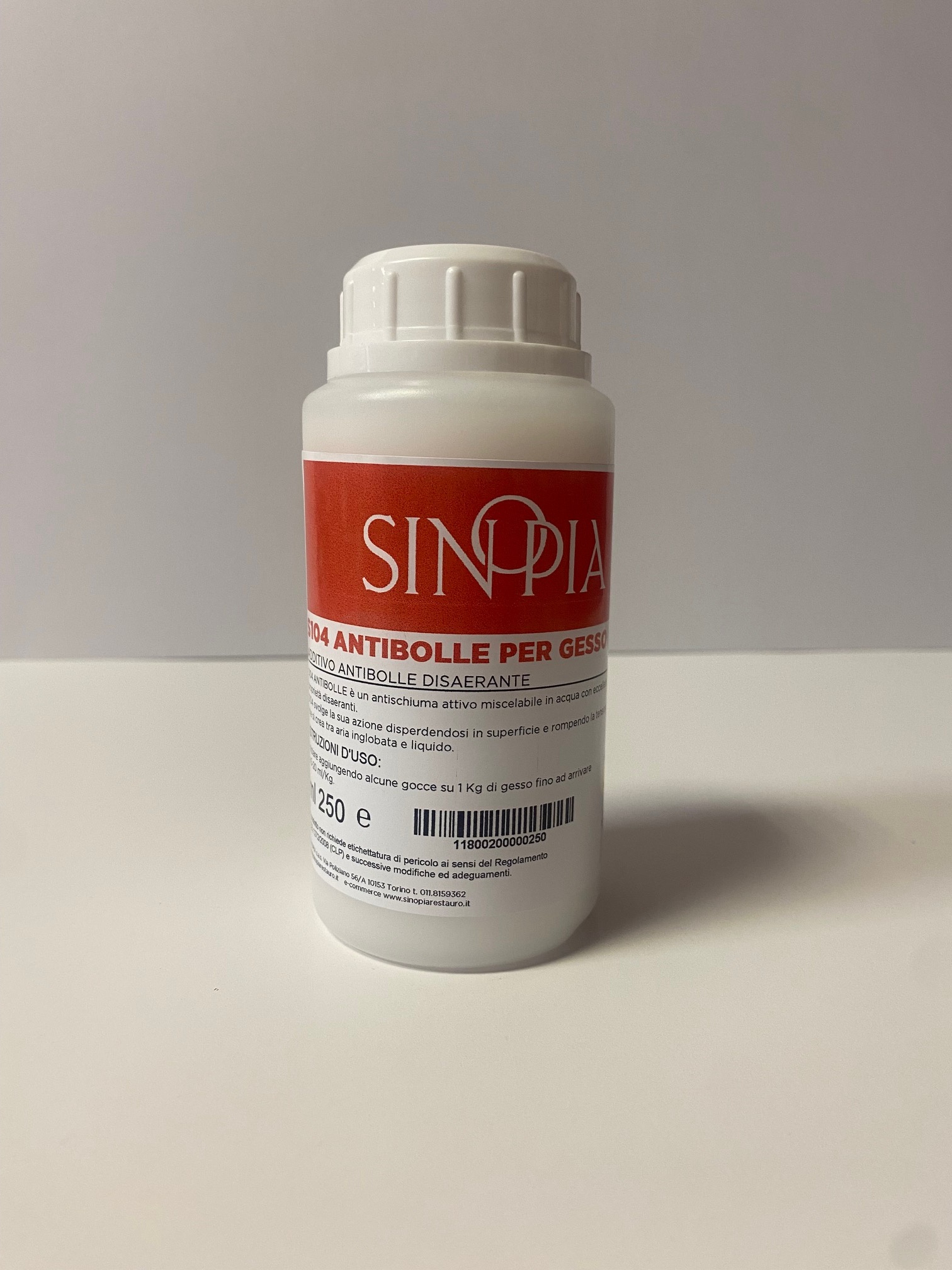 S104 ANTIBOLLE PER GESSO - conf. 250 ml