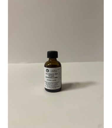 COLORANTE ROSSO LUCE LIQUIDO PER RESINE - 30 ml