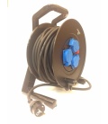 AVVOLGICAVO ELETTRICO m 25 - 3 PRESE 1,5 - 230 V