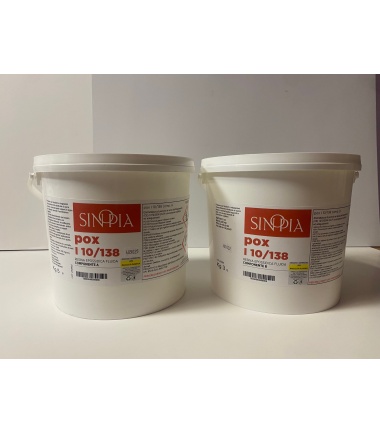 RESINA EPOSSIDICA POX I 10/138 (A+B 5Kg+3Kg ) -conf.8 Kg