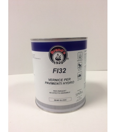 VERNICE PER PARQUET HYDRO SATINATA 30/40 GLOSS FI32- conf 1 litro
