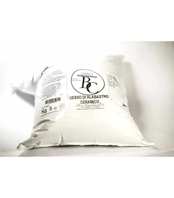 GESSO ALABASTRO/CERAMICO - conf. 5 Kg
