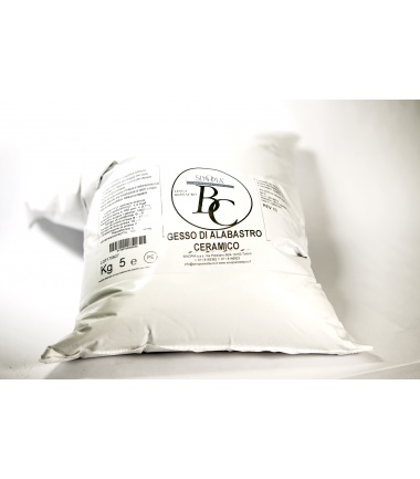GESSO ALABASTRO/CERAMICO - conf. 5 Kg
