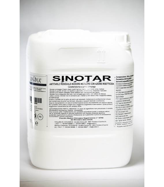 §§ SINOTAR - PRESERVANTE DEL LEGNO - conf. 5 l