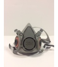 SEMIMASCHERA 3M 6000 GOMMA MIS. M