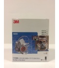 SEMIMASCHERA 3M 6000 GOMMA MIS. M