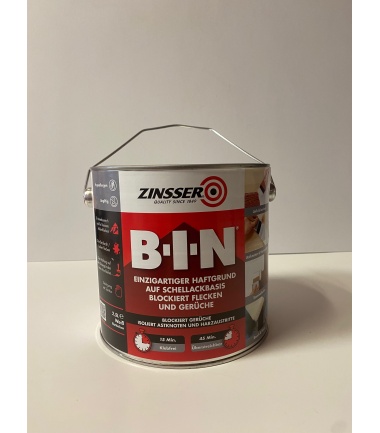 ZINSSER B.I.N. FONDO ISOLANTE ANTIMACCHIA - 2,5 litri