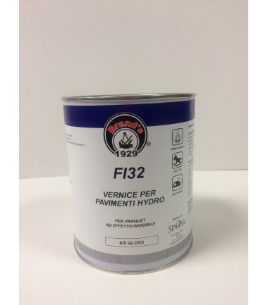 VERNICE PER PARQUET HYDRO OPACA 0/5 GLOSS FI32 - conf. 1 litro