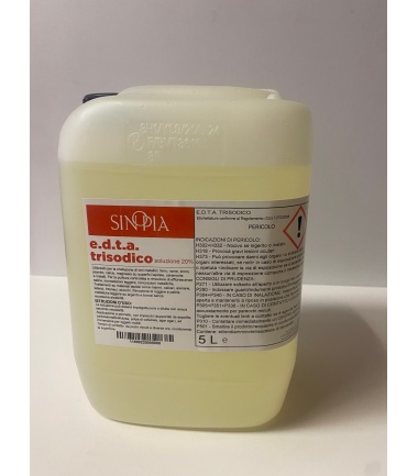 E.D.T.A. TRISODICO SOLUZIONE 20% - conf. 5 l