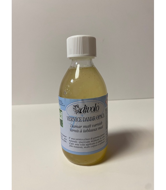 §§ VERNICE FINALE DAMAR OPACA DIVOLO - conf. 250 ml
