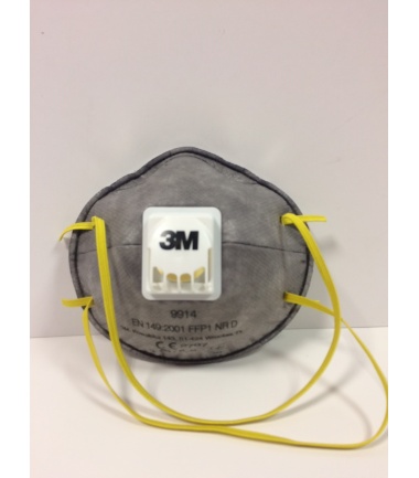 RESPIRATORE 3M 9914 FFP1 + CARBONI ATTIVI PER ODORI FASTIDIOSI