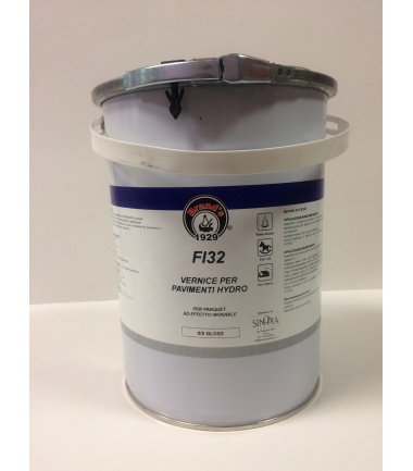 VERNICE PER PARQUET HYDRO OPACA 0/5 GLOSS FI32 - conf. 5 l