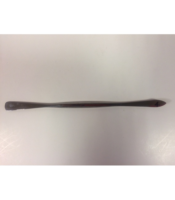 SPATOLA ACCIAIO DOPPIA FOGLIA MIS. 4