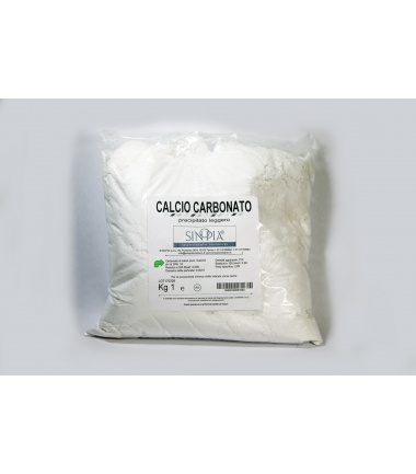 CALCIO CARBONATO LEGGERO 6,5 micron - conf. 1 Kg