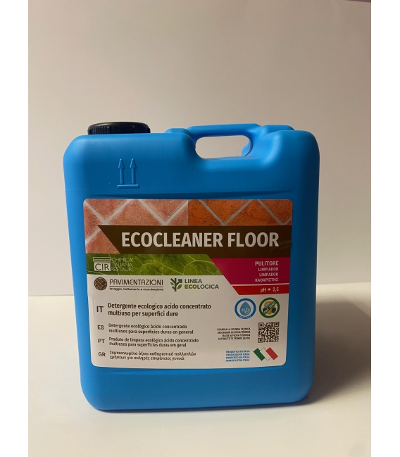ECOCLEANER FLOOR ACIDO - conf. 5 litri