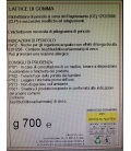 LATTICE DI GOMMA PURO - conf. 700 g