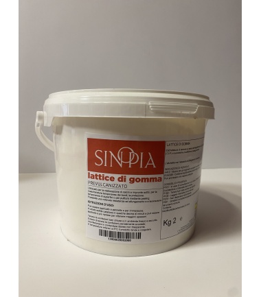 LATTICE DI GOMMA PURO - conf. 2 Kg