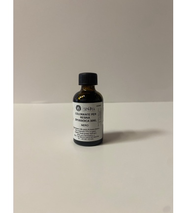 COLORANTE NERO LIQUIDO PER RESINE - 30 ml