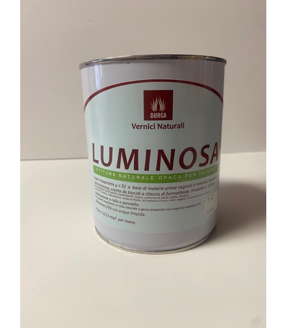 LUMINOSA BIANCA pittura traspirante - 1 litro