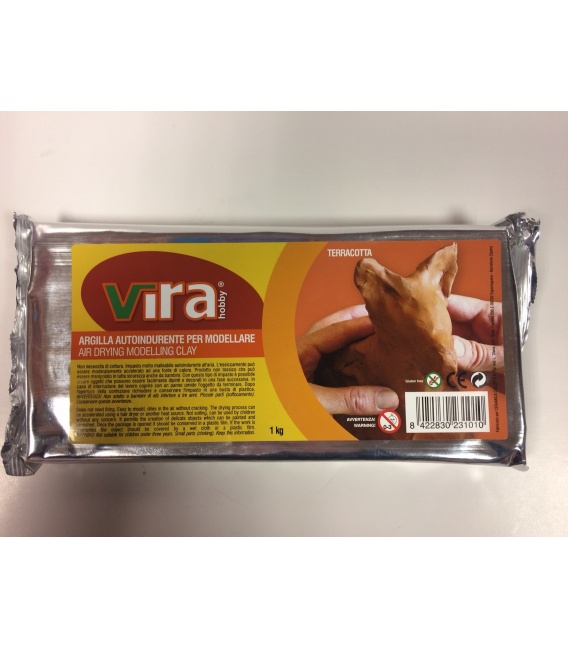 ARGILLA VIRA AUTOINDURENTE BIANCA - conf. 1 Kg