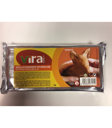 ARGILLA VIRA AUTOINDURENTE BIANCA - conf. 1 Kg