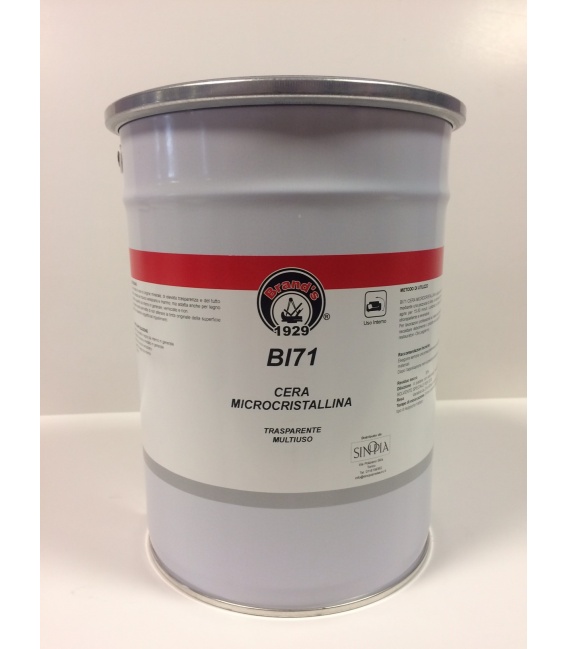 CERA MICROCRISTALLINA IN PASTA BI71 - conf. 5 litri