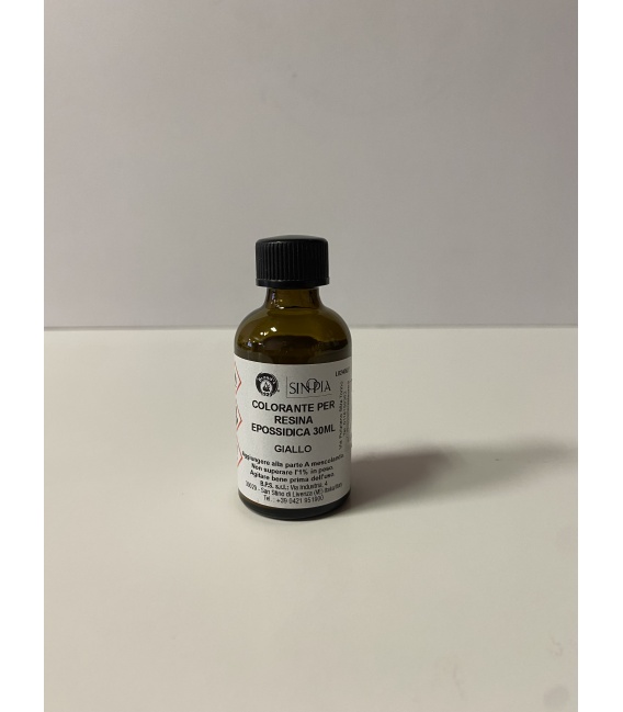 COLORANTE GIALLO LIQUIDO PER RESINE - 30 ml